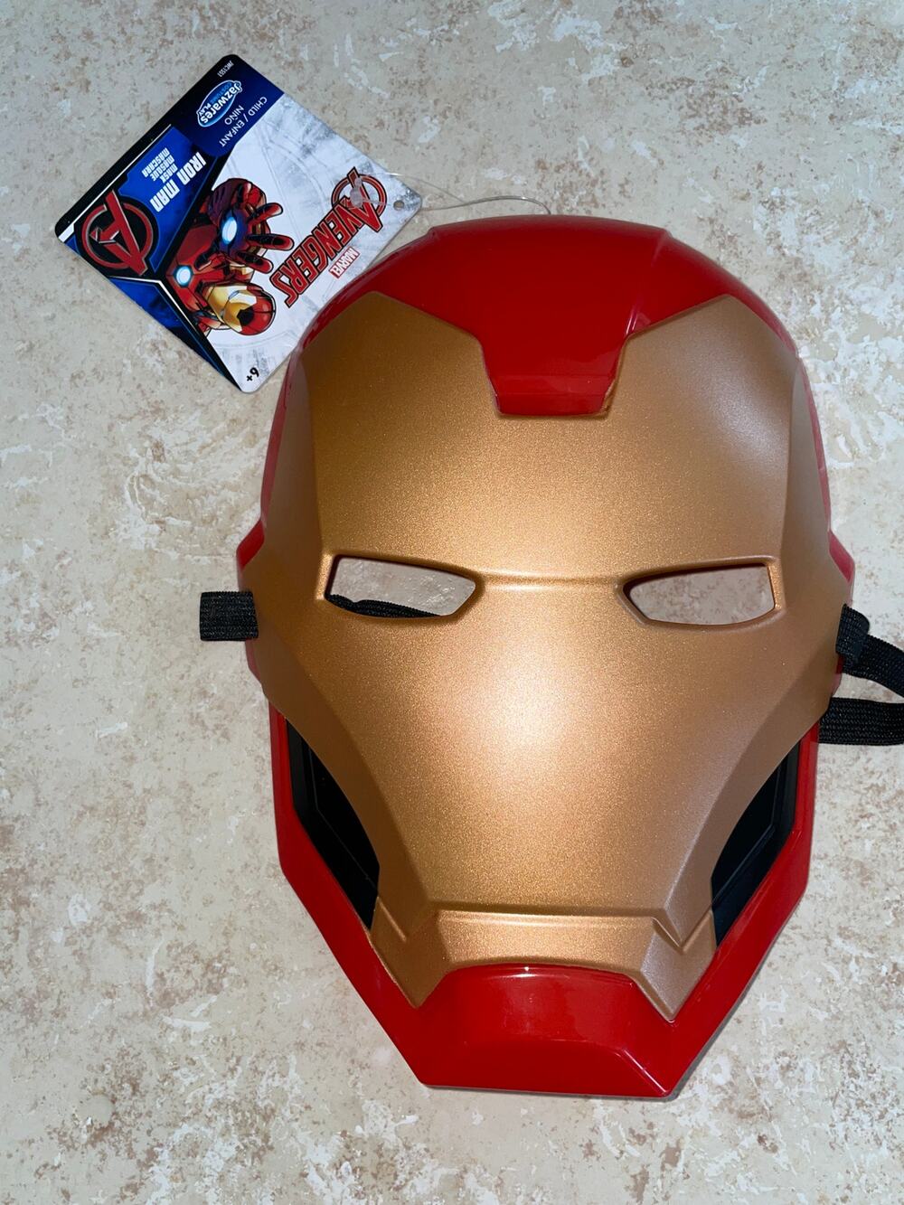 Copied - CHILD IRON MAN MARVEL AVENGERS 3D FACE HALLOWEEN MASK COSTUME NEW